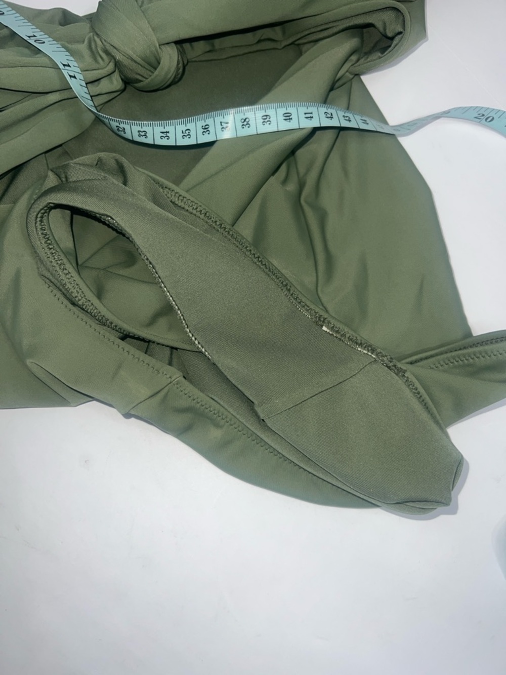 Aerie Olive Green One-Piece Swimsuit Womens Size M - Picture 9 of 11